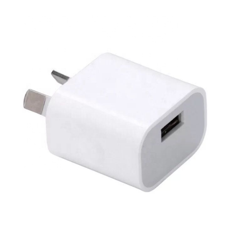 Universal 5V 2A Australian AU Plug USB Wall Charger Travel AC small square Power Adapter for i-Phone 7/6 sum-sang